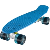 Ridge Skateboard Mini Cruiser, blau-klar blau, 22 Zoll, R22