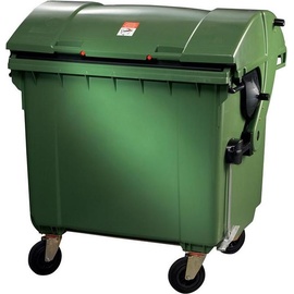 SULO Müllgroßbehälter 1,1 m3 HDPE grün fahrbar,n.DIN EN 840-3 SULO
