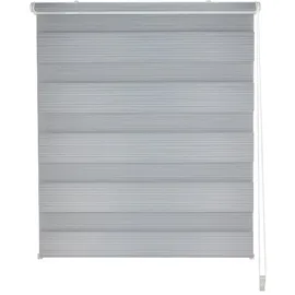 Bruno Banani Doppelrollo NURI 80 x 210 cm grau