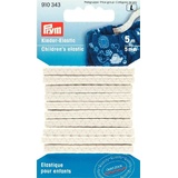 Prym Elastic, Gummi, White, 5 mm, weiß, 5 m