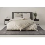 OTTO home Katja Gestreift Grau 135 x 200 cm + 2 x 40 x 80 cm