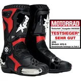 XPD Xp6-s Stiefel perforiert - Schwarz/Rot / 44