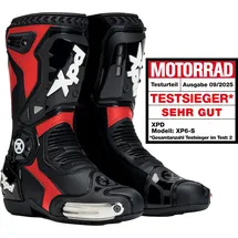 XPD Xp6-s Stiefel perforiert - Schwarz/Rot / 44