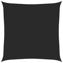vidaXL Sonnensegel 160 g/m2 Schwarz 3x3 m HDPE