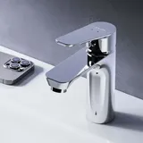 AM.PM Wasserhahn Bad Chrom Waschtischarmatur Bad Armatur Mischbatterie Waschbeckenarmatur Einhebelmischer Badezimmer