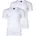 T-Shirt 2er-Pack Weiß XXL