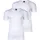Boss T-Shirt 2er-Pack Weiß XXL