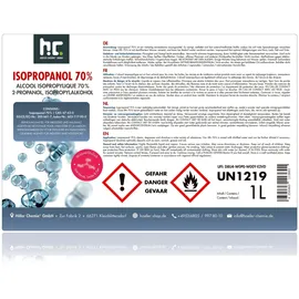 Höfer Chemie Isopropanol 70% 6 x 1 l