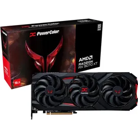PowerColor AMD Radeon RX 9070 XT Red Devil OC 16GB GDDR6 Grafikkarte HDMI/3xDP