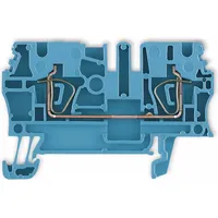 Weidmüller Durchgangsklemme 2,5qmm blau ZDU 2.5 BL