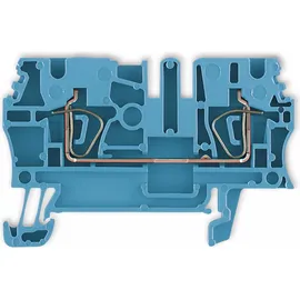 Weidmüller Durchgangsklemme 2,5qmm blau ZDU 2.5 BL