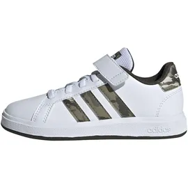 adidas Grand Court 2.0 EL K Sneaker, schwarz/weiß, 31 EU