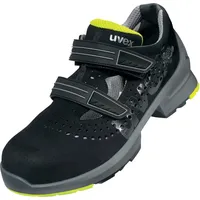 Uvex Sandale schwarz/gelb uvex 1, S1, EU-Schuhgröße: 43