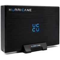 Hurricane GD35612 6TB Aluminium Externe Festplatte 3.5" USB 3.0 HDD für Mac PC