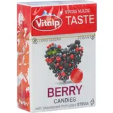 Vitalp Zuckerfreie Stevia Süßigkeiten Geschmack Rote Beeren 25g