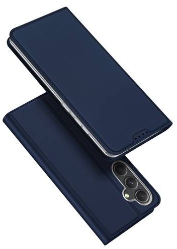 Brieftaschenetui mit Ständer Hülle kompatibel mit Samsung Galaxy A35 5G Blau