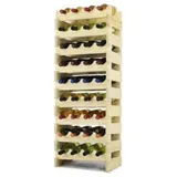 Proregal Weinregal Braun, Holz, Kiefer, Rechteckig, 47x101x29 cm, Wohnzimmer, Regale, Weinregale