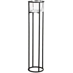 Eisen-Windlicht York Höhe: 110 cm