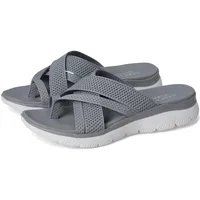 Skechers Damen Summits-Fantasy Walk Sportsandale, GRAU, 38.5 EU - 38.5 EU