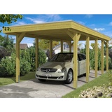 SKANHOLZ SKAN HOLZ Carport Friesland 314 x 708 cm mit EPDM-Dach