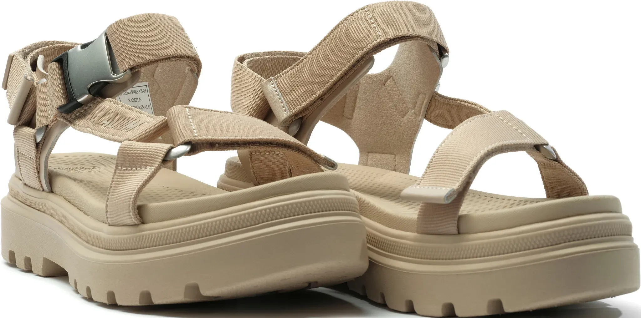 Sandale PALLADIUM "PALLACRUISE STRAP" Gr. 38, beige Schuhe Sandalen