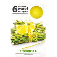 Anti-Insekten Teelichter MAXI Lemon Kerzen Teelicht Duftkerzen