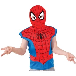 Rubie ́s Kostüm Spider-Man Kostümset für Kinder, Zweiteiliges Verkleidungsset für die schnelle Verwandlung zum Superhe rot