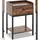 Costway Nachtschrank mit Schublade 3700 x 1700 x 1700 cm Braun
