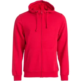 Clique Rundhalspullover Basic Hoody rot 4XL