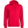 Clique Rundhalspullover Basic Hoody rot 4XL