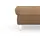 sit&more Hocker Marano mit Stauraum 102 x 43 x 67 cm Braun