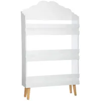 Atmosphera Créateur d'intérieur Kinderbücherregal Wolke 58 x 100 x 18 cm Buche massiv weiß