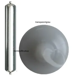 Ramsauer 125 Handwerk transparentgrau 1K Silikon Dichtstoff 400ml Folienbeutel