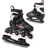 attabo 2 in 1 Kylo Kinder-Inline-Skates rosa 38/41