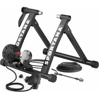 Sportana Rollentrainer Fahrrad schwarz