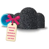 LALILL Schleifkappen LUX 100 Stück – Grafit Fräskappen für Nagelfräser – Maniküre, Pediküre & Podologie – Aufsätze für Fußpflege, Hornhautentfernung, Nagelmodellage, 13mm 80er Körnung