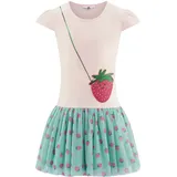 happy girls Sommerkleid HAPPY GIRLS "Mädchenkleid", Mädchen, Gr. 134, EURO-Größen, rosa (rose), Stoff, 100% Polyester, normal, Kleider Sommerkleid