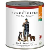 Hund Nassfutter - Rind Sensitive Dose 820g | DEFU DEMETER FELDERZ