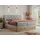 MKS Boxspringbett 160 x 200 cm H3 Hellgrau