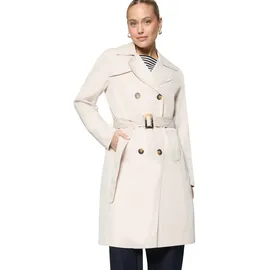 Zero Trenchcoat mit Gürtel und seitlichen Eingrifftaschen, Beige, 34