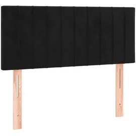 vidaXL Boxspringbett 100 x 200 cm Schwarz