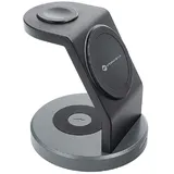 forcell Wireless drahtloses Ladegerät 3in1 15W Solid Mag Charger
