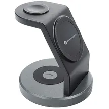 forcell Wireless drahtloses Ladegerät 3in1 15W Solid Mag Charger