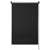 GARDINIA Easyfix Rollo Thermo Schwarz, 100 x 150 cm