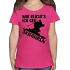 Shirtracer T-Shirt Mir reicht's ich geh Skifahren Kinder Sport Kleidung rosa 140 (9/11 Jahre)