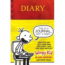 Amulet Books The Diary of a Wimpy Kid Blank Journal: 224 Lined Pages and Jeff Kinney Spot Art Throughout (More from the Wimpy World)