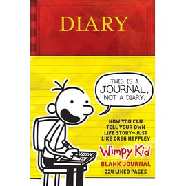Amulet Books The Diary of a Wimpy Kid Blank Journal: 224 Lined Pages and Jeff Kinney Spot Art Throughout (More from the Wimpy World)