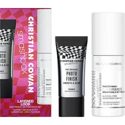 Serving Base Primer + Set Spray = Photo Finish Primer 30ml + Photo Finish Endurance Setting Spray 30ml