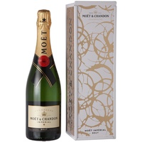 Moët & Chandon Impérial Brut Champagner in exklusiver Geschenkpackung aus Metall