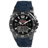 Akzent Herrenuhr mit Silikonarmband